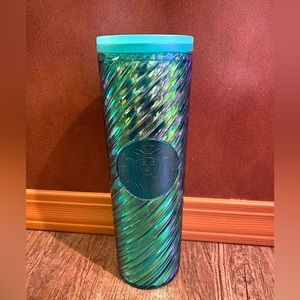 Starbucks 2022 Green Christmas Twist 16oz